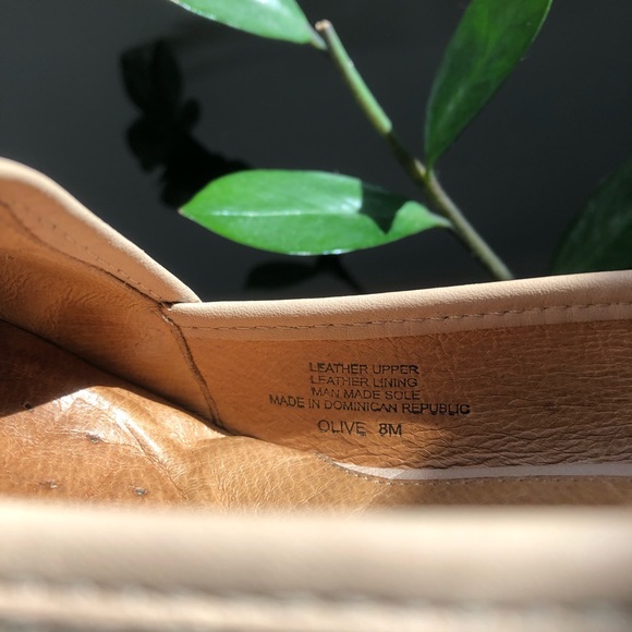 Nurture EUC Nubuck Olive Tan Espadrilles - Picture 3 of 7